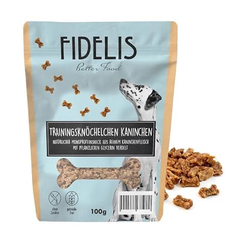 Fidelis – Trainingsknöchelchen Kaninchen (100g Tütchen) von Fidelis