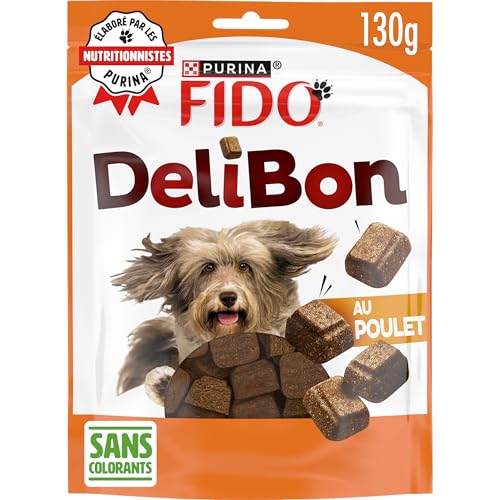 FIDO DeliBon Huhn, 130 g, Leckerlis für Hunde von Fido