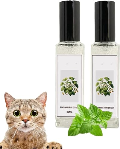 Figskey Herbal Cat Joy, 2024 Neues Katzenminze-Spray für Katzen, Katzenkratzspray Nebel, Katzentrainingsspray mit Katzenminze, Katzenangstlinderung, Katzenberuhigung (2 Stück) von Figskey