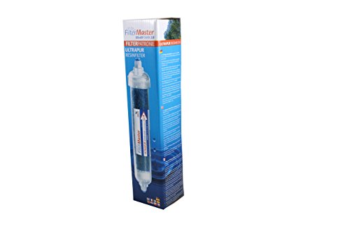 Filtermaster Ultrapur Resinfilter für OSMOPower 2.0 | Aquarium Zubehör | 4 Stufen Erweiterung Wasseraufbereitung | Mischbettharz Filter von FilterMaster