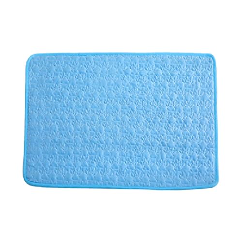 Dog Cooling Mat, Non-Slip Dog Summer Cooling Mat, Dog Sleeping Mat, Foldable Cooling Dog Bed, Waterproof Cat Dog Cooling Mat, Easy to Use, Washable, Portable, Suitable for Pets von Filvczt
