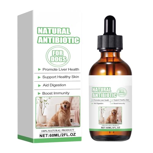 Dog Liquid Supplements, 60ml Dog Immune Support Drops, Health Care Drops, Dog Multivitamin Liquid Drops, Immune System Support Drops, Easy to Use, Portable for Dogs von Filvczt