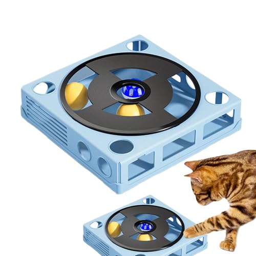 Filvczt Puzzle Spielzeug für Katzen | Cat Teaser Labyrinth Box Katzenspielzeug - Katzenanreicherung Spielzeug, Phonograph Interaktives Katzenspielzeug, Puzzle-Box Kätzchenspielzeug für gelangweilte von Filvczt