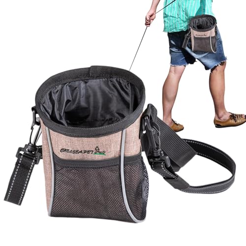 Filvczt Waist Pouch Dog Training, Outdoor Dog Training Pouch, Dog Walking Strolling Bag, Portable Training Pouch, Dog Treat Pouch, Easy to Use, Portable for Pet Poop Bag, Snacks von Filvczt