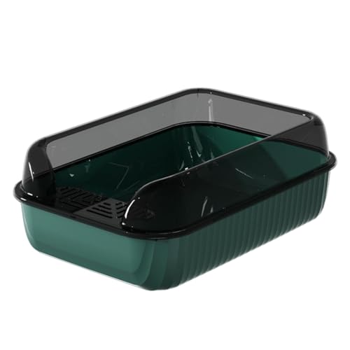 Pet Litter Pan Boxes, Litter Boxes Tray, High Sided Cat Boxes, Open Top Pet Toilet, Open Cat Litter Tray Box, Easy to Use, Portable for Small Kitten and Large Kitten Pet von Filvczt