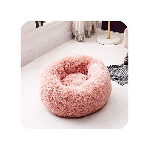 Findm Store Haustierbett Schöne Warmes Hundebett S, M, L, XL,XXL für Hund und Katze Katzenbett Hundekissen Katzenkissen Weichem Kissen in Doughnut-Form,rund, Nisthöhle von Findm Store