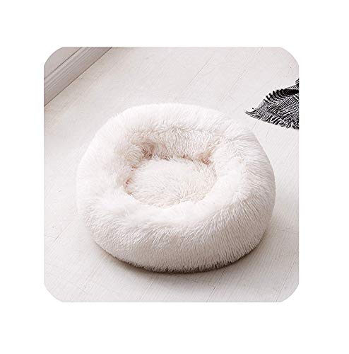 Findm Store Haustierbett Schöne Warmes Hundebett S, M, L, XL,XXL für Hund und Katze Katzenbett Hundekissen Katzenkissen Weichem Kissen in Doughnut-Form,rund, Nisthöhle von Findm Store