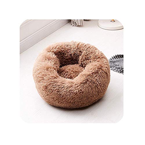 Findm Store Haustierbett Schöne Warmes Hundebett S, M, L, XL,XXL für Hund und Katze Katzenbett Hundekissen Katzenkissen Weichem Kissen in Doughnut-Form,rund, Nisthöhle von Findm Store