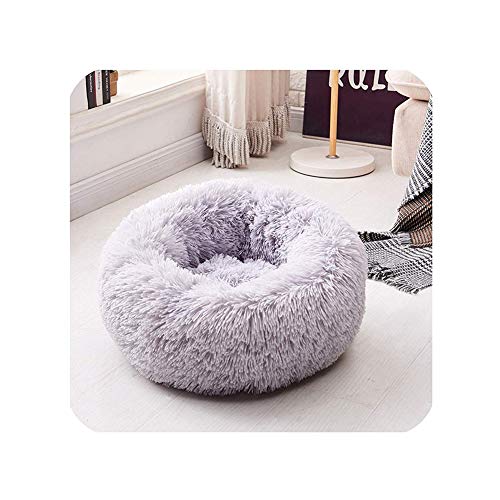 Findm Store Haustierbett Schöne Warmes Hundebett S, M, L, XL,XXL für Hund und Katze Katzenbett Hundekissen Katzenkissen Weichem Kissen in Doughnut-Form,rund, Nisthöhle von Findm Store