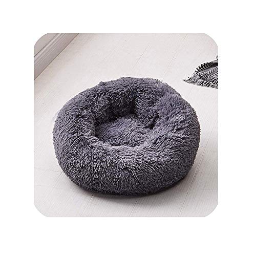 Findm Store Haustierbett Schöne Warmes Hundebett S, M, L, XL,XXL für Hund und Katze Katzenbett Hundekissen Katzenkissen Weichem Kissen in Doughnut-Form,rund, Nisthöhle von Findm Store