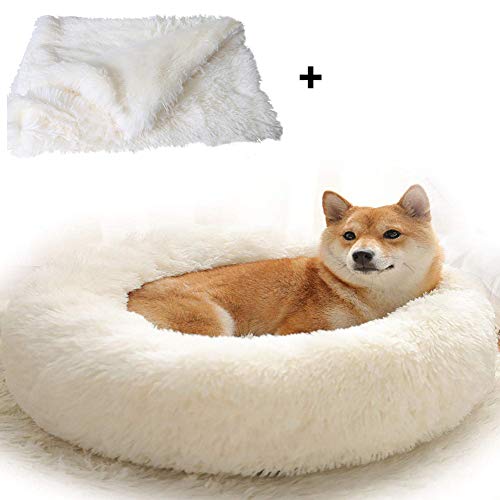 Findm Store Ultraweiches Hundesofa Größe mit XS/S/M/L/XL/XXL Orthopädisches Hundebett mit Hundedecke, Weiche Plüsch Tierkissen Hygienisch, rutschfest, Waschbar Haustier Matte Matratze von Findm Store