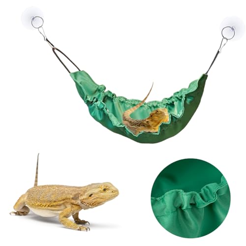 FineInno Hängematte für Terrarien,Reptology Lizard Hammock,Hängendes Reptilien,für Bartagamen,Leopardgeckos, Eidechsen von FineInno