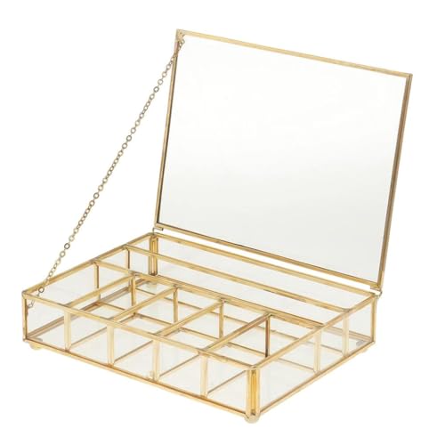 Glas-Terrarium-Box für Sukkulenten – stilvoller dekorativer Halter 2 cm von Finlon