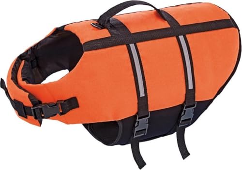 Finnacle - Hundeschwimmweste - Schwimmweste für Hunde - Rettungsweste für Hunde - Orange - Honden Schwimmweste - Größe S - Geeignet für Hunde bis zu 10 kg von Finnacle