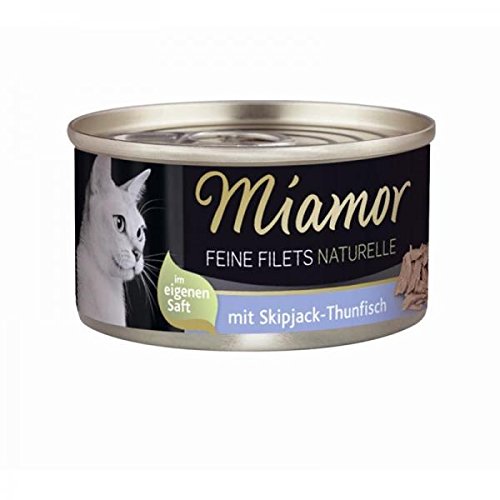 Miamor FF Naturelle 80g Skipjack-Thunfisch-24PACK von Finnern Miamor