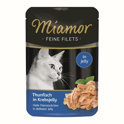 Miamor | Feine Filets Thunfisch in Krebsjelly | 24 x 100 g von Finnern Miamor