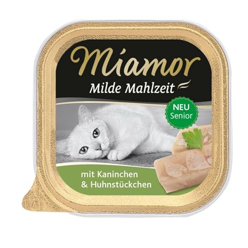 Miamor Milde Mahlzeit, Senior Geflügel Pur & Rehwild von Finnern