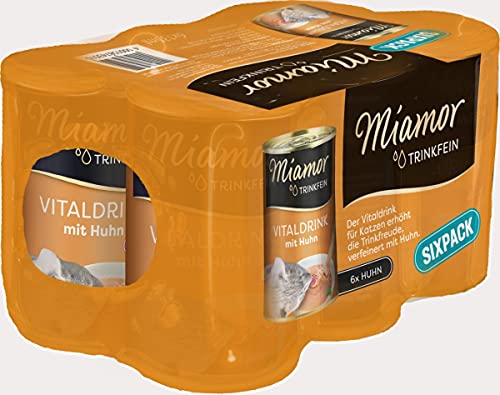 Miamor Trinkfein Vitaldrink Huhn Sixpack 6x135ml (13,52 €/L) von Finnern Rinti Miamor