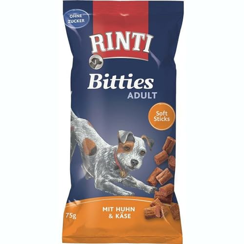 Rinti Extra Bitties Huhn & Käse 75 g (Menge: 16 je Bestelleinheit) von Rinti