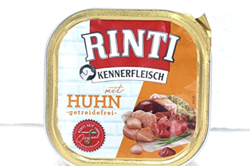 8 x Finnern Kennerfleisch getreidefrei mit Huhn 8x300g (6,65 € /1 Kg) von Rinti