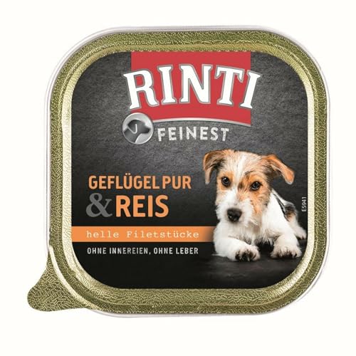 Rinti Schale Feinest Geflügel Pur & Reis 150g (Menge: 11 je Bestelleinheit) von Rinti