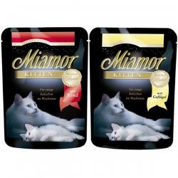 Miamor Ragout Royale Kitten mit Geflügel 100 g , Futter, Tierfutter, Nassfutter für Katzen von Finnern