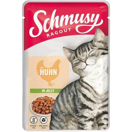 Schmusy Ragout mit Huhn in Jelly 100g (Menge: 22 je Bestelleinheit) von Finnern