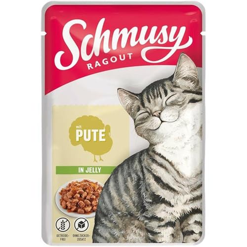 Schmusy Ragout mit Pute in Jelly 100g (Menge: 22 je Bestelleinheit) von Finnern