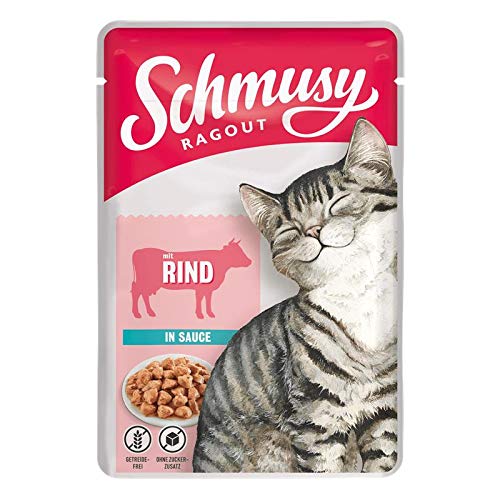 Schmusy Ragout mit Rind in Sauce 100g (Menge: 22 je Bestelleinheit) von Finnern