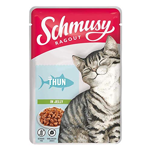 Schmusy Ragout mit Thunfisch in Jelly 100g (Menge: 22 je Bestelleinheit) von Finnern