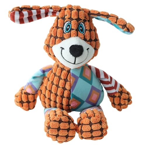 Fiorky Hunde-Quietschspielzeug, Hunde-Plüschspielzeug, weiche Stofftiere, Plüsch-Hundespielzeug for kleine, mittelgroße und große Hunde von Fiorky