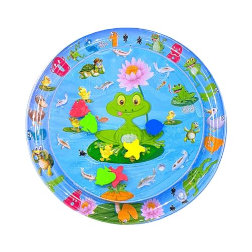 Fiorky Sensorische Wassermatte Für Katzen, Sensory Water Playmat Katze, Aufblasbare Sensorische Wasser-Spielmatte Für Katzen, Interaktives Katzenspielzeug, Katzen-Spielzeug von Fiorky