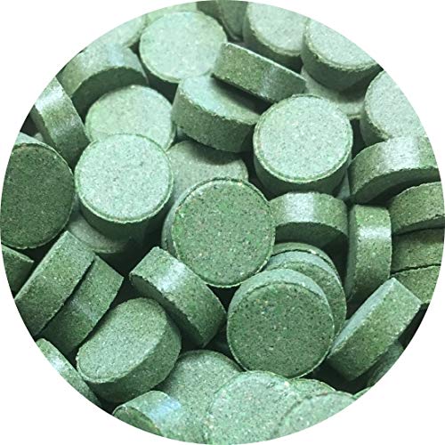 Futtertabletten Haft Tabletten 12 mm 10% Spirulina Pflanzliches Fischfutter Wels (1 kg) von Fischfuttertreff