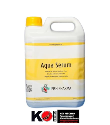 2,5 Liter, Koi Teich Aqua Serum zur Entgiftung, Fish Pharma von Fish Pharma