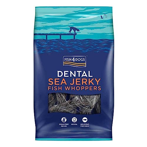 Fish4Dogs Dental - Sea Jerky Fish Whoppers - 500 g von Fish4Cats