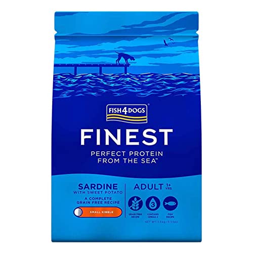 Fish4Dogs Finest Adult Complete - Sardine kleine Brocken - 1,5 kg von Fish4Cats