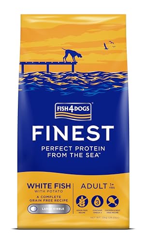 FISH4DOGS Canine Adult Regular BACALAO 12KG von Fish4Dogs