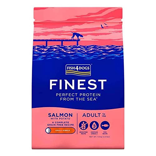 FISH4DOGS Canine Adult SMALL Salmon 1,5KG von Fish4Dogs
