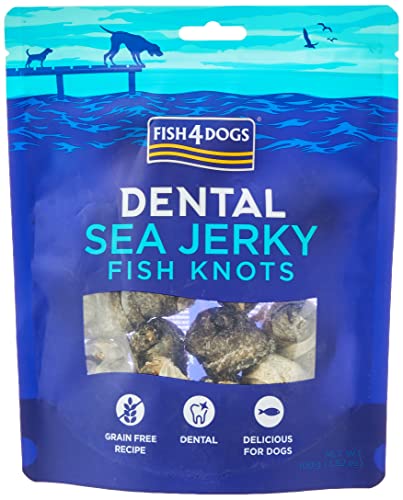 Fish4Dogs Dental - Sea Jerky Fish Knots - 100 g von Fish4Dogs