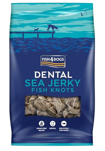 Fish4Dogs Dental - Sea Jerky Fish Knots - 500 g von Fish4Dogs