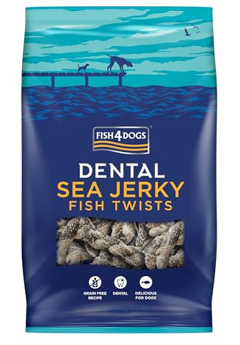 Fish4Dogs Dental - Sea Jerky Fish Twists - 500 g von Fish4Dogs