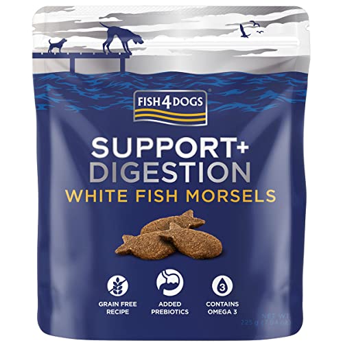 Fish4Dogs Digestion White Fish Morsels - 225 g von Fish4Dogs