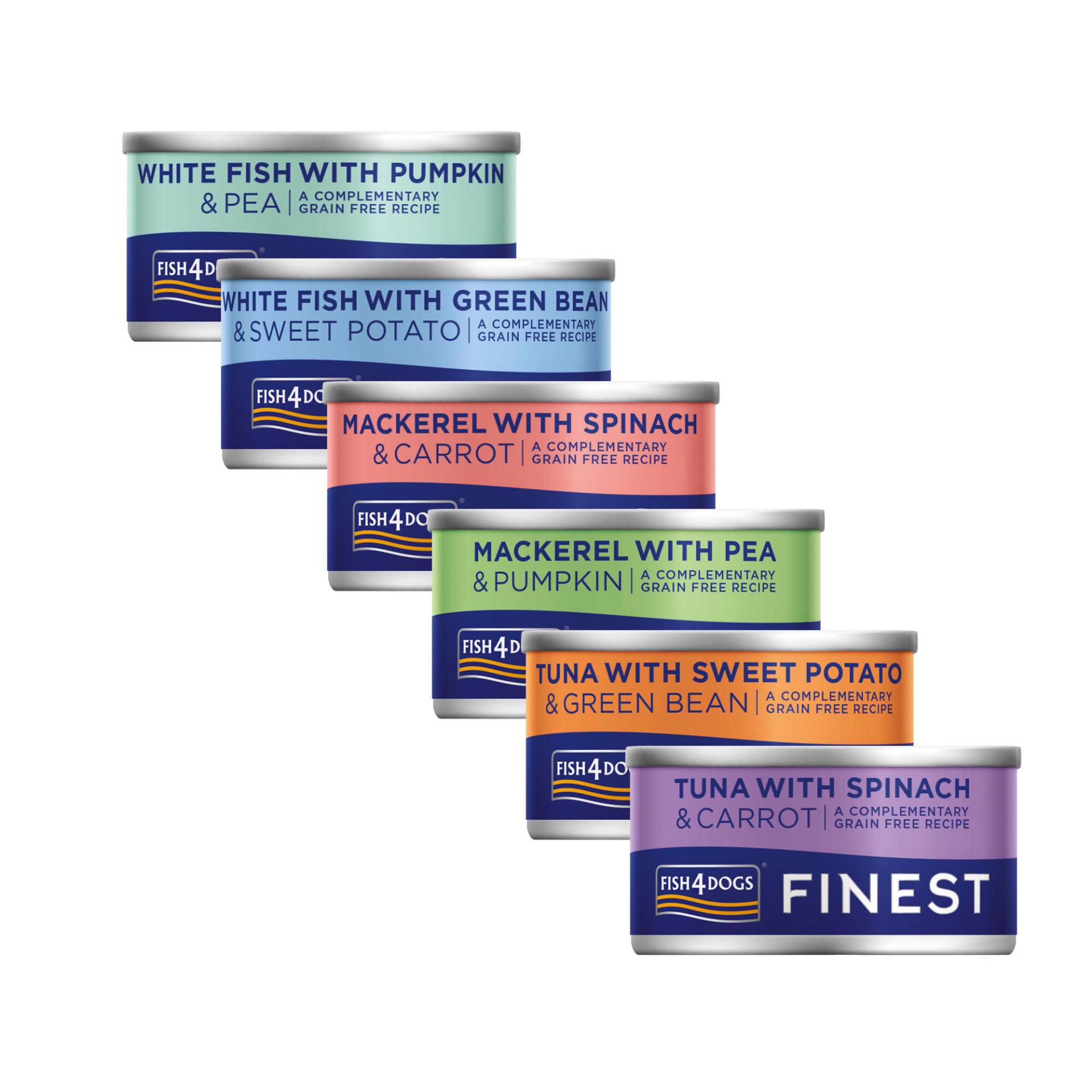 Fish4Dogs Finest Wetfood - Thunfisch mit Süßkartoffeln und Bohnen - 12 x 85 g Fish4Dogs Finest Wetfood - Thunfisch mit Süßkartoffeln und Bohnen - 12 x 85 g von Fish4Dogs