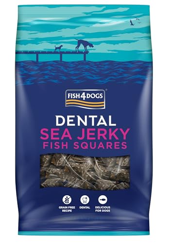 Fish4Dogs Sea Jerky - Squares - 500 g von Fish4Dogs