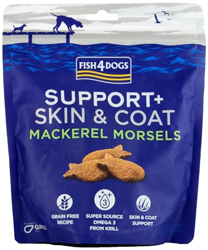 Fish4Dogs Skin & Coat Mackerel Morsels - 225 g von Fish4Dogs