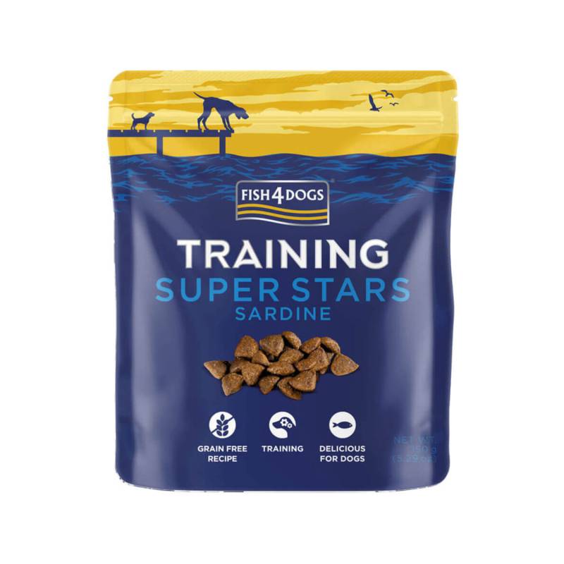 Fish4Dogs Super Star Training Treats - 150 g von Fish4Dogs