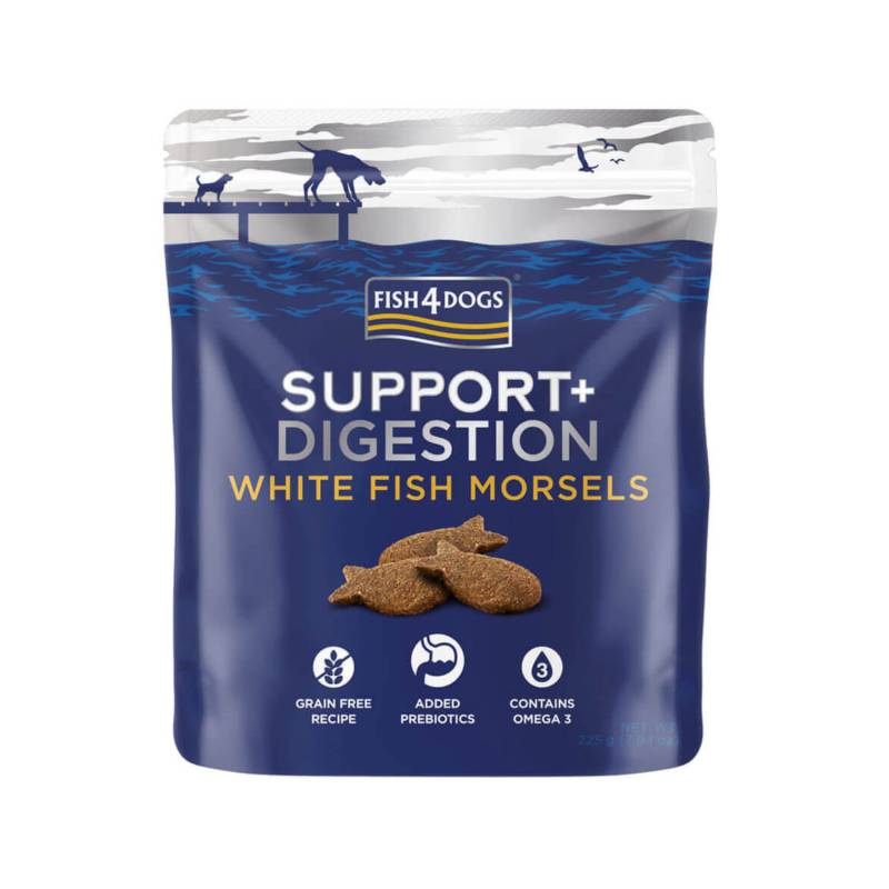 Fish4Dogs Support+ Digestion - White fish - 225 g von Fish4Dogs