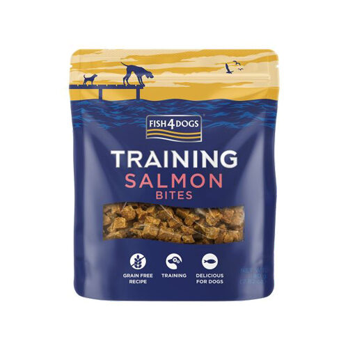 Fish4Dogs Training Adult Salmon Bites - 80 g von Fish4Dogs