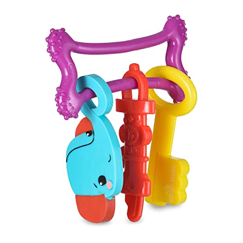 Fisher-Price for Pets Key-9 Beißring für Welpen | Kauspielzeug für Welpen, Welpen Zahnenspielzeug, Welpen Beißring Welpenspielzeug, Niedliches Welpen-Geschenk Spielzeug von Fisher-Price