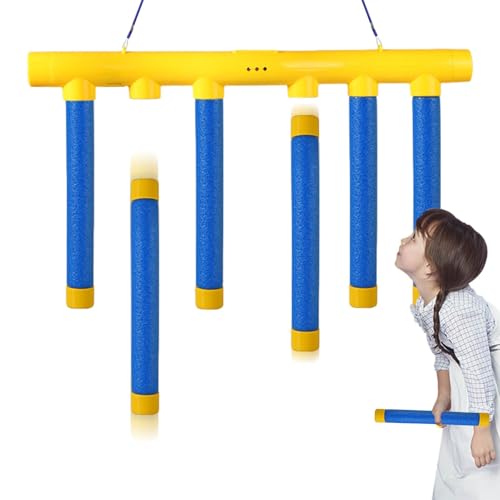 Drop Stick Game - Fallende Stöcke, Fangreaktionsspiele, Hand-Auge-Koordinationsspiel | Verstellbares Hand-Auge-Koordinations-Reaktionstrainingsspielzeug, Interaktives Game-Stick-Aktivitätsspielzeug Fü von Fisssure